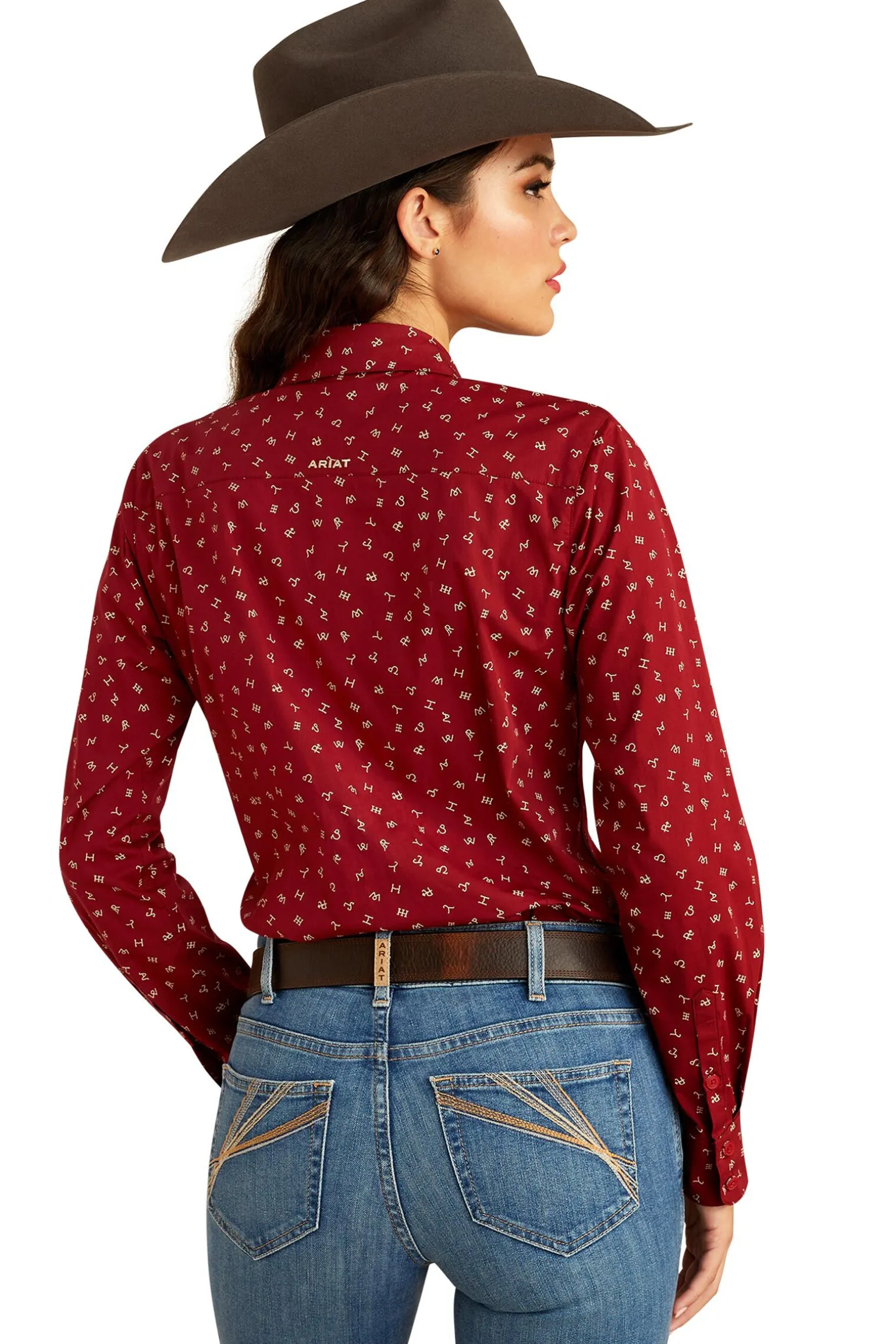 Ariat Kvinner WR Kirby Langermet Skjorte