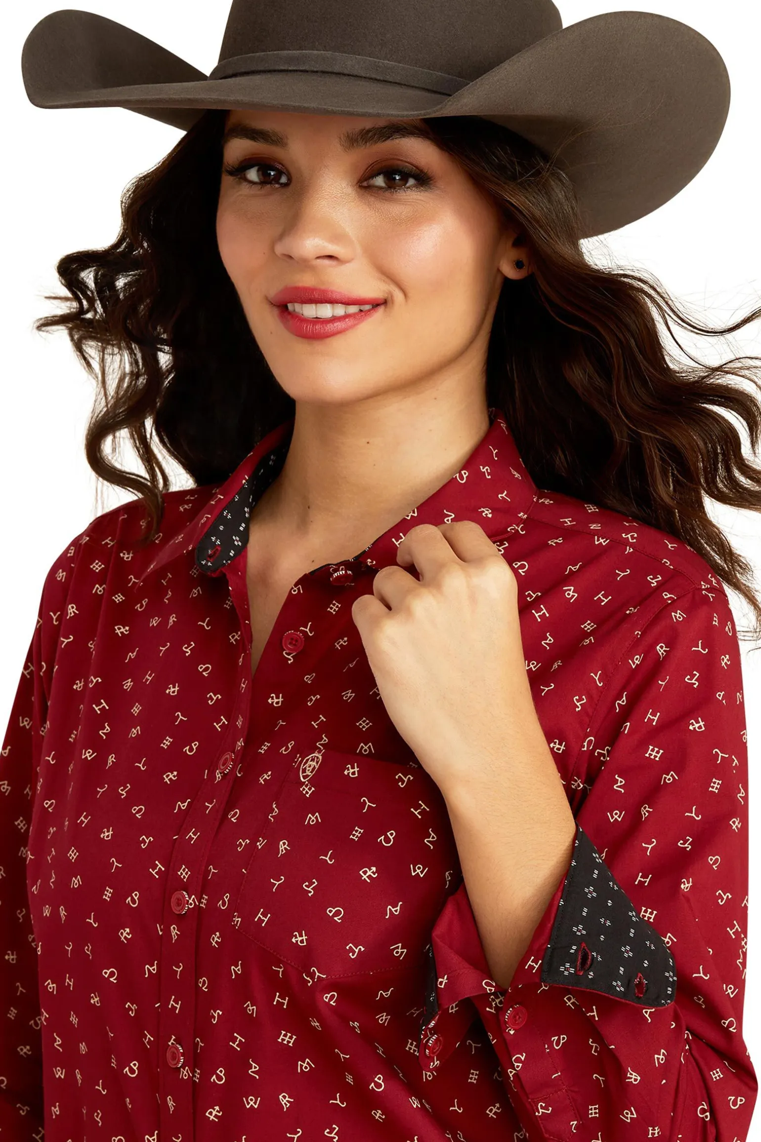 Ariat Kvinner WR Kirby Langermet Skjorte