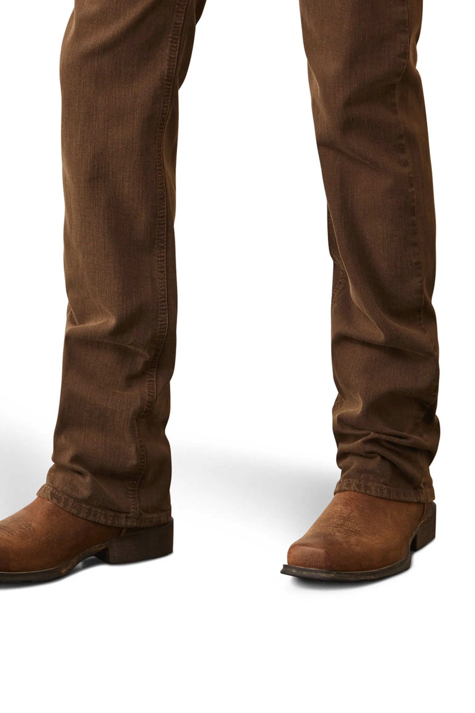 Ariat M7 Str Grizzly Straight jeans til herre i olivengrønn