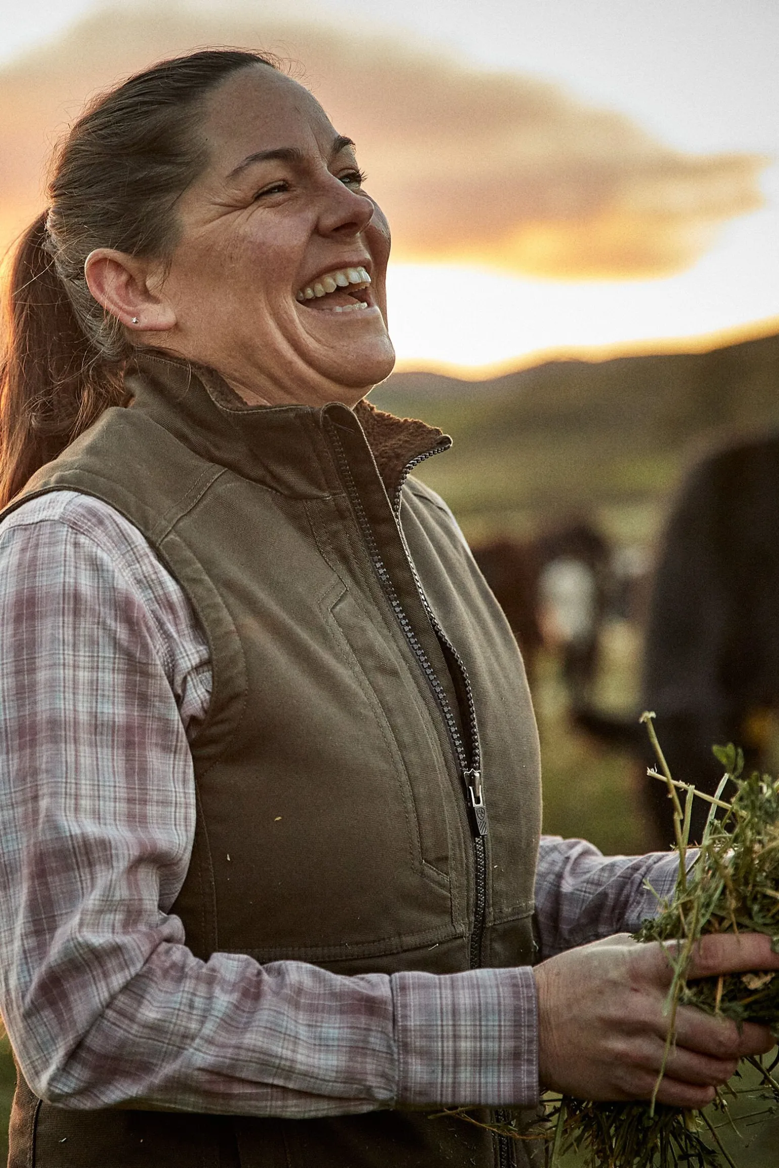 Ariat Rebar Duracanvas isolert damevest