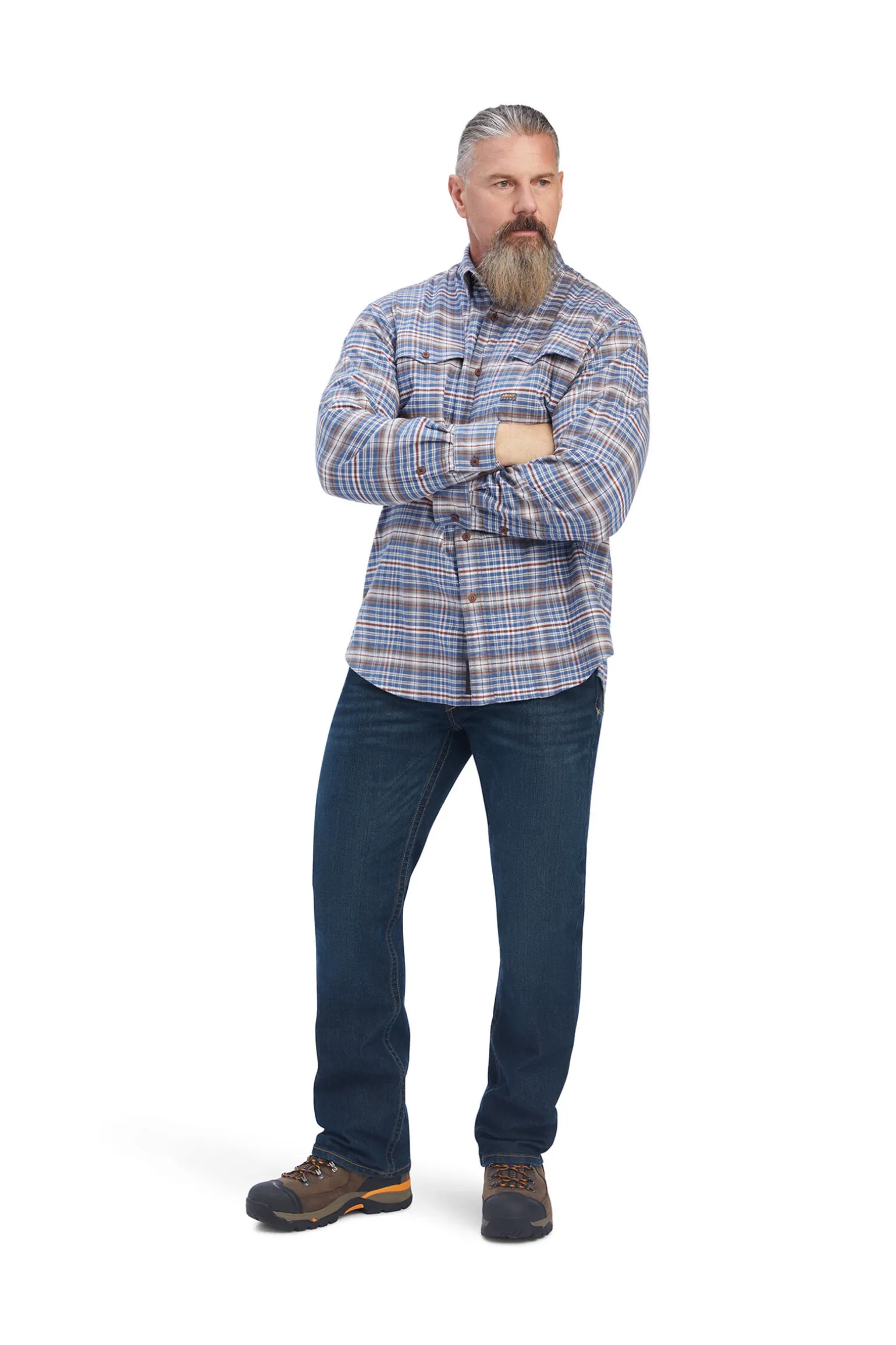 Ariat Rebar flanell DuraStretch arbeidskjorte