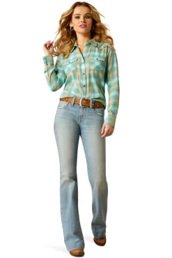 Ariat Roping Rutet Skjorte