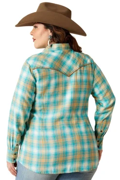 Ariat Roping Rutet Skjorte