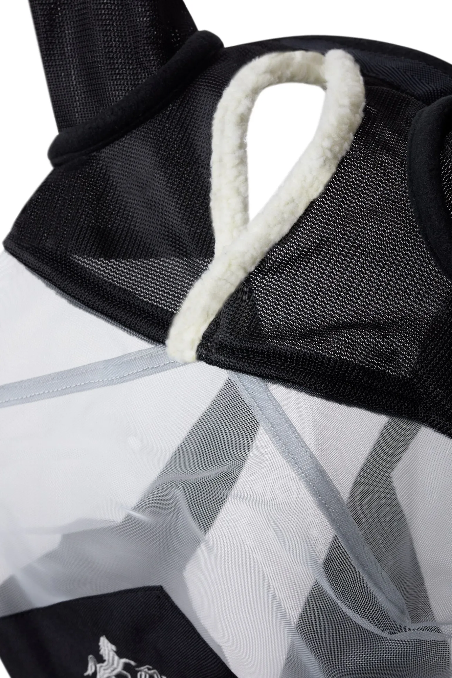 B Vertigo Delux fluemaske med fuskepels