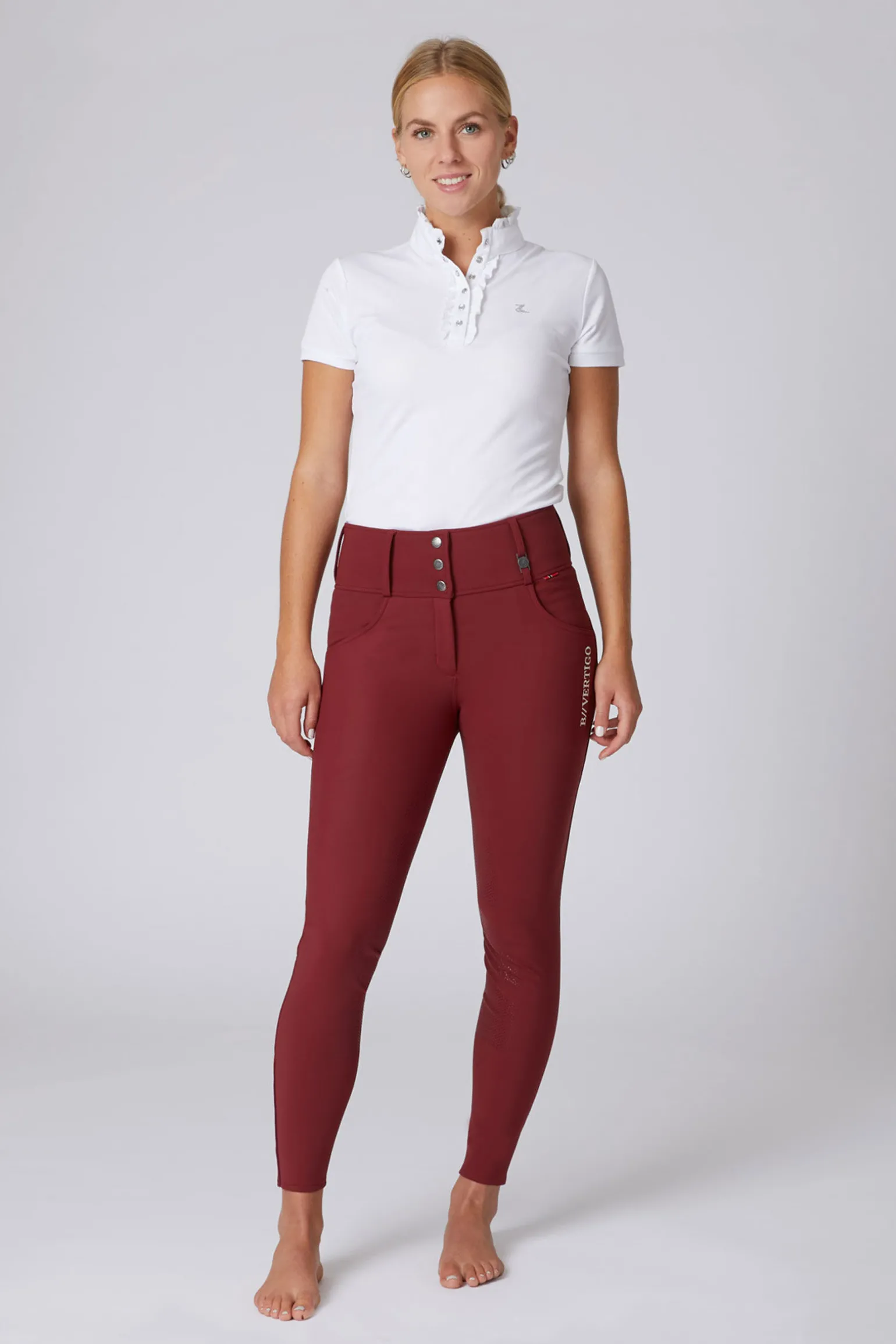 B Vertigo Dianne helforsterket thermo-ridebukser, dame