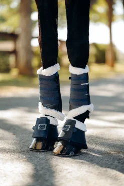 B Vertigo Drew stryksokker med fuskepels