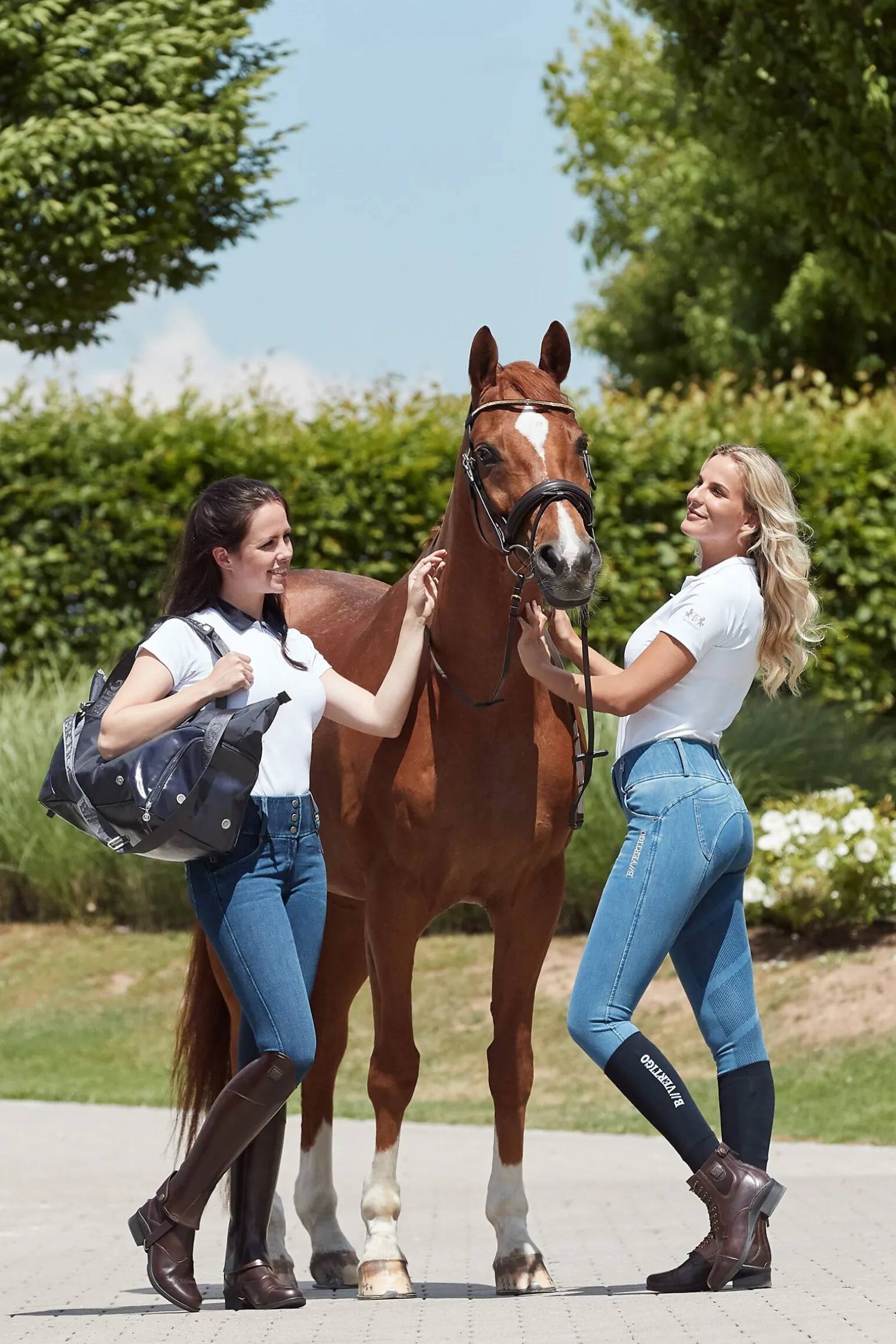 B Vertigo Duffle bag med eget rom til sko