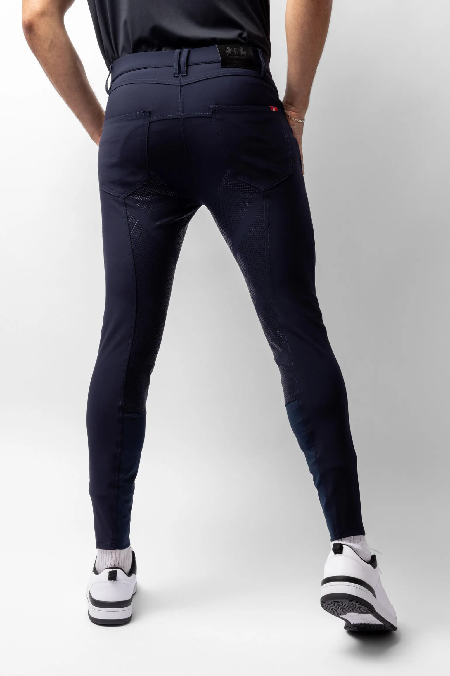 B Vertigo Ethan helforsterket, funksjonell ridebukse til herre