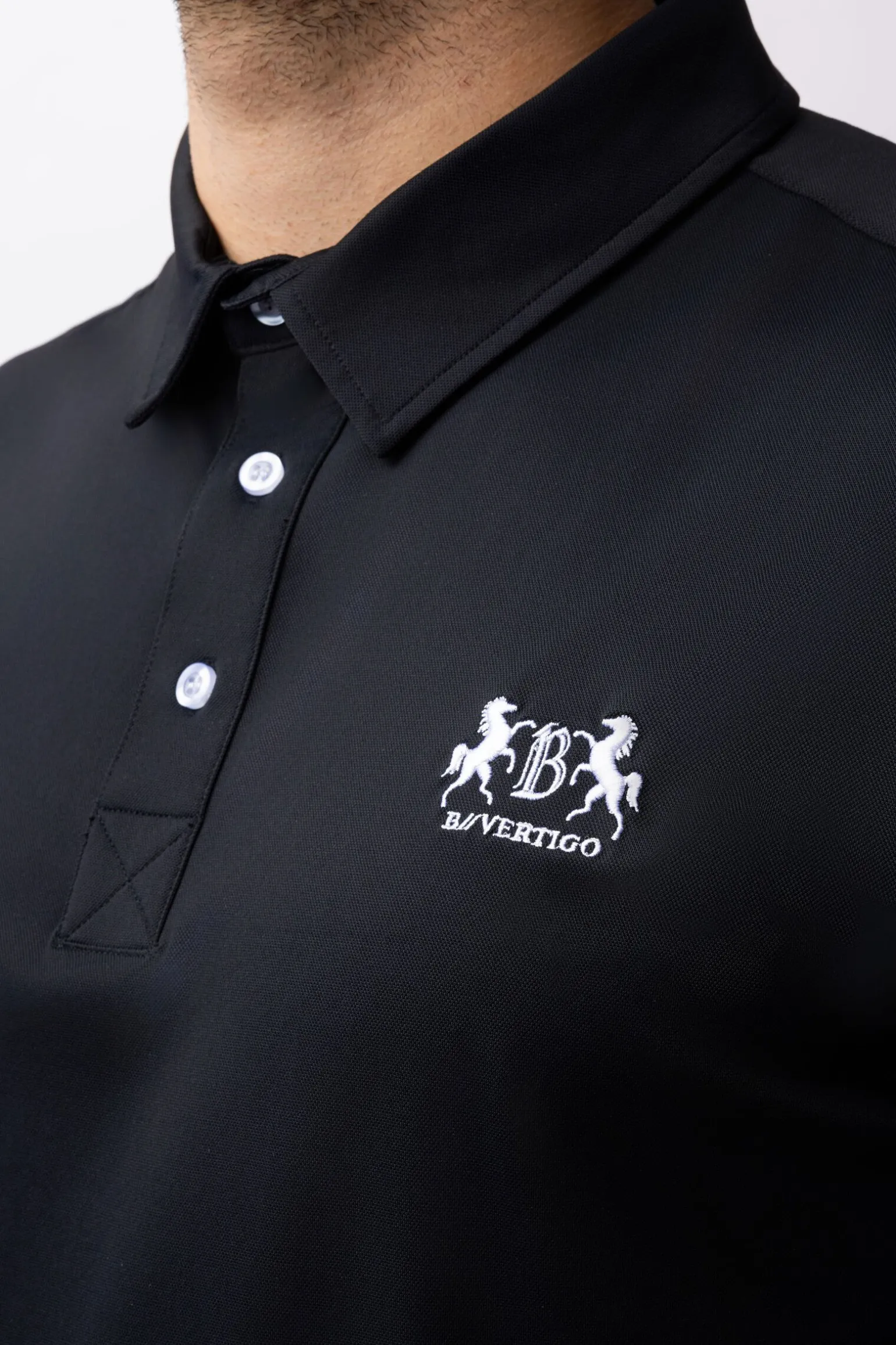 B Vertigo Flynn funksjonell poloskjorte til herre