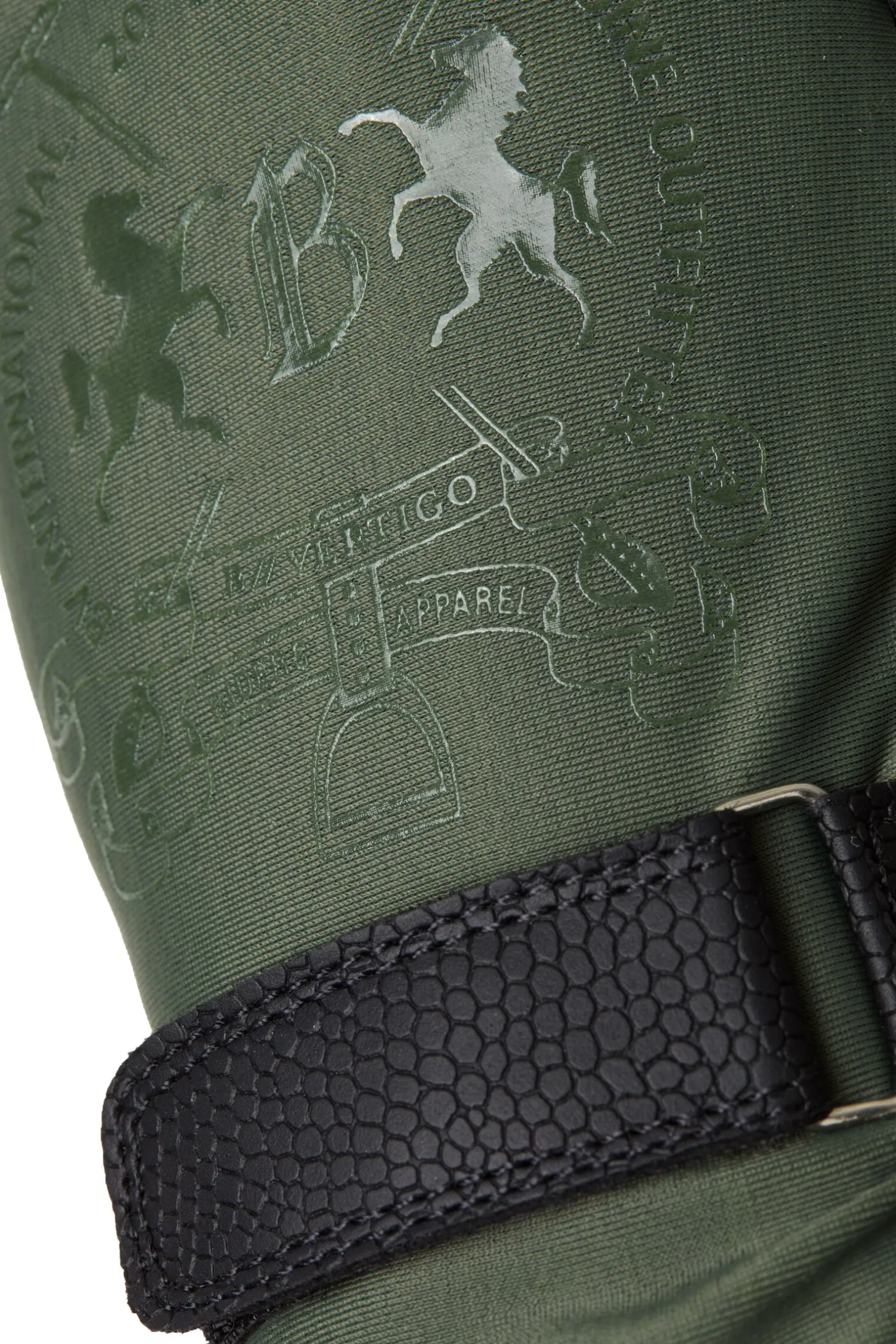 B Vertigo Laia ridehansker med logotrykk til dame