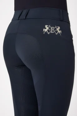 B Vertigo Meghan helforsterkede ridebukser med silikon, dame