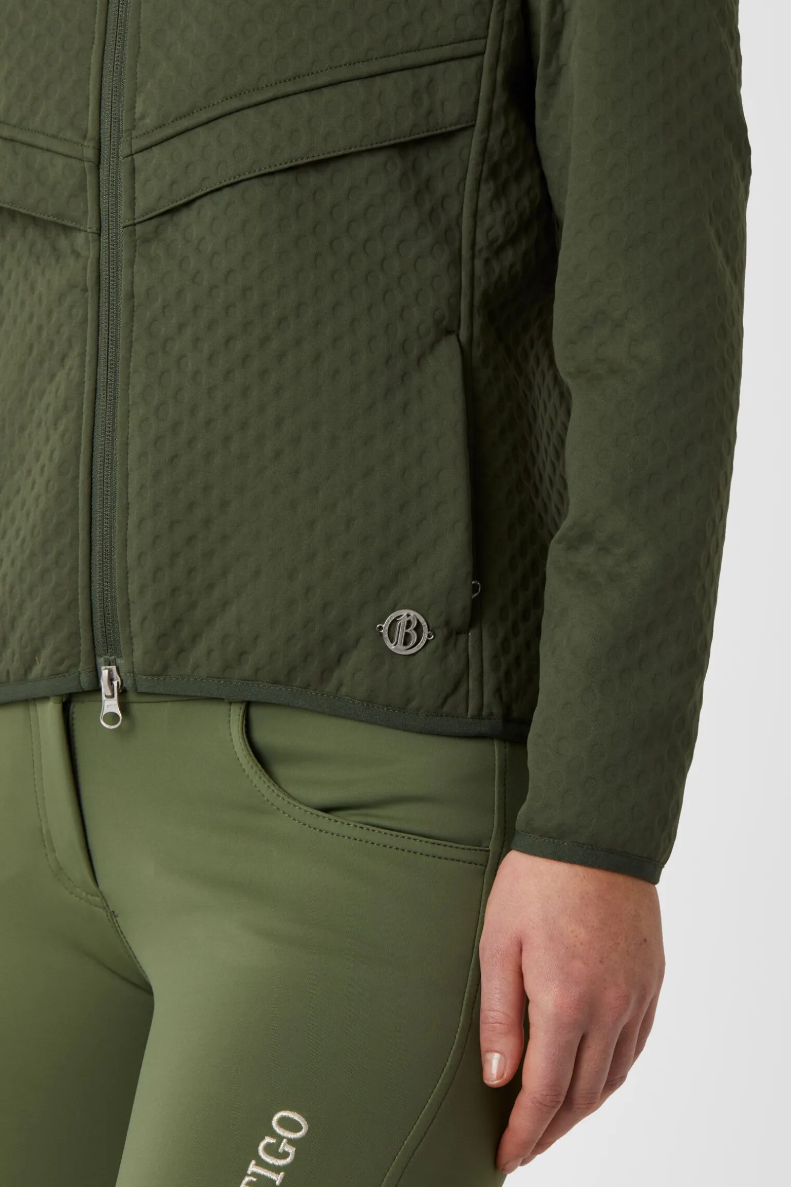 B Vertigo Norah hettejakke med scubastoff, dame