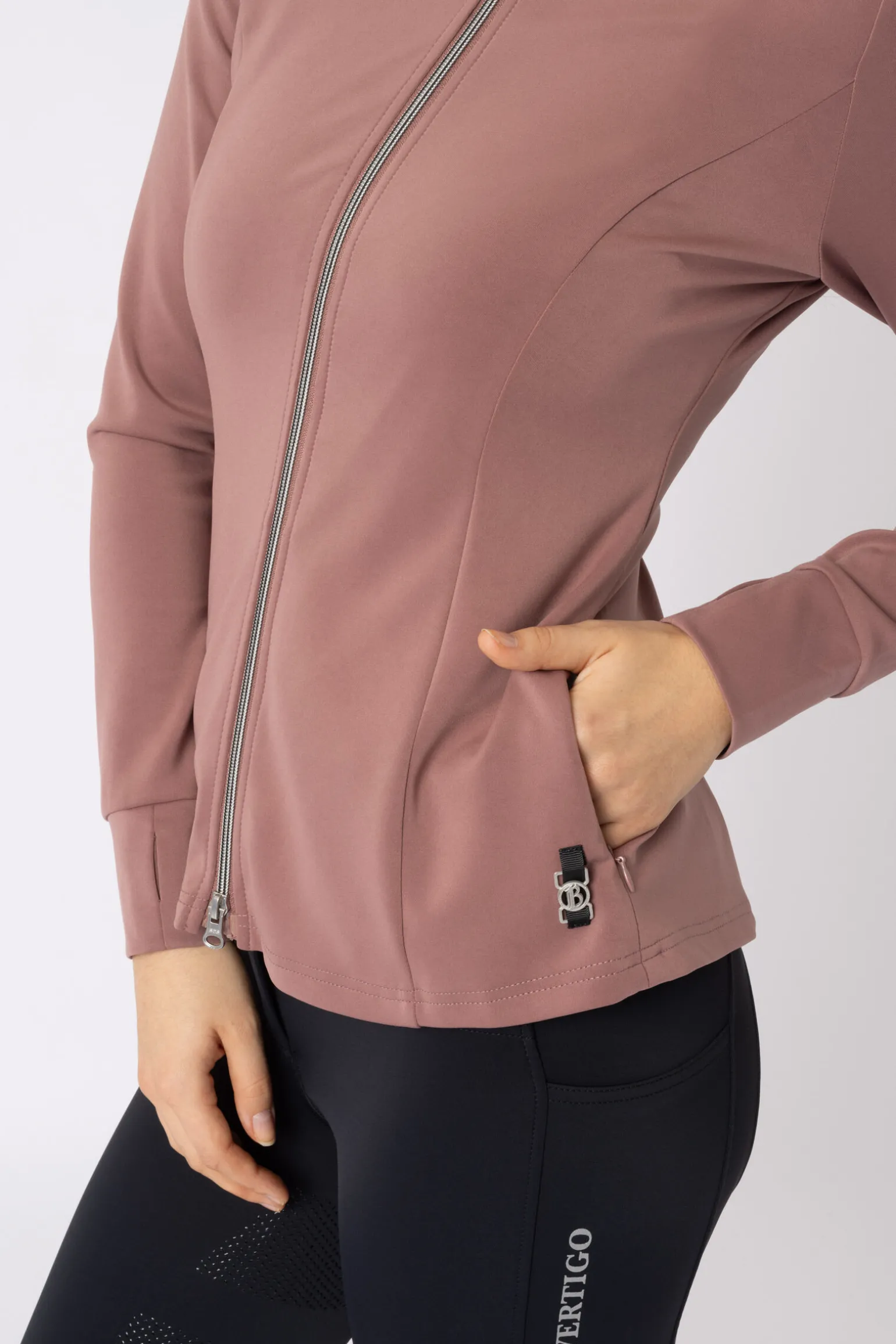 B Vertigo Sarah trrenings-/ridejakke med folder til dame
