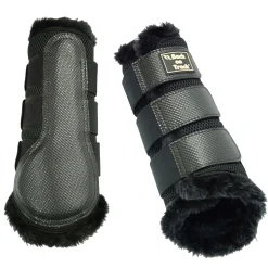 Back on Track belegg med 3D nett, m/kunstpels, L-XL