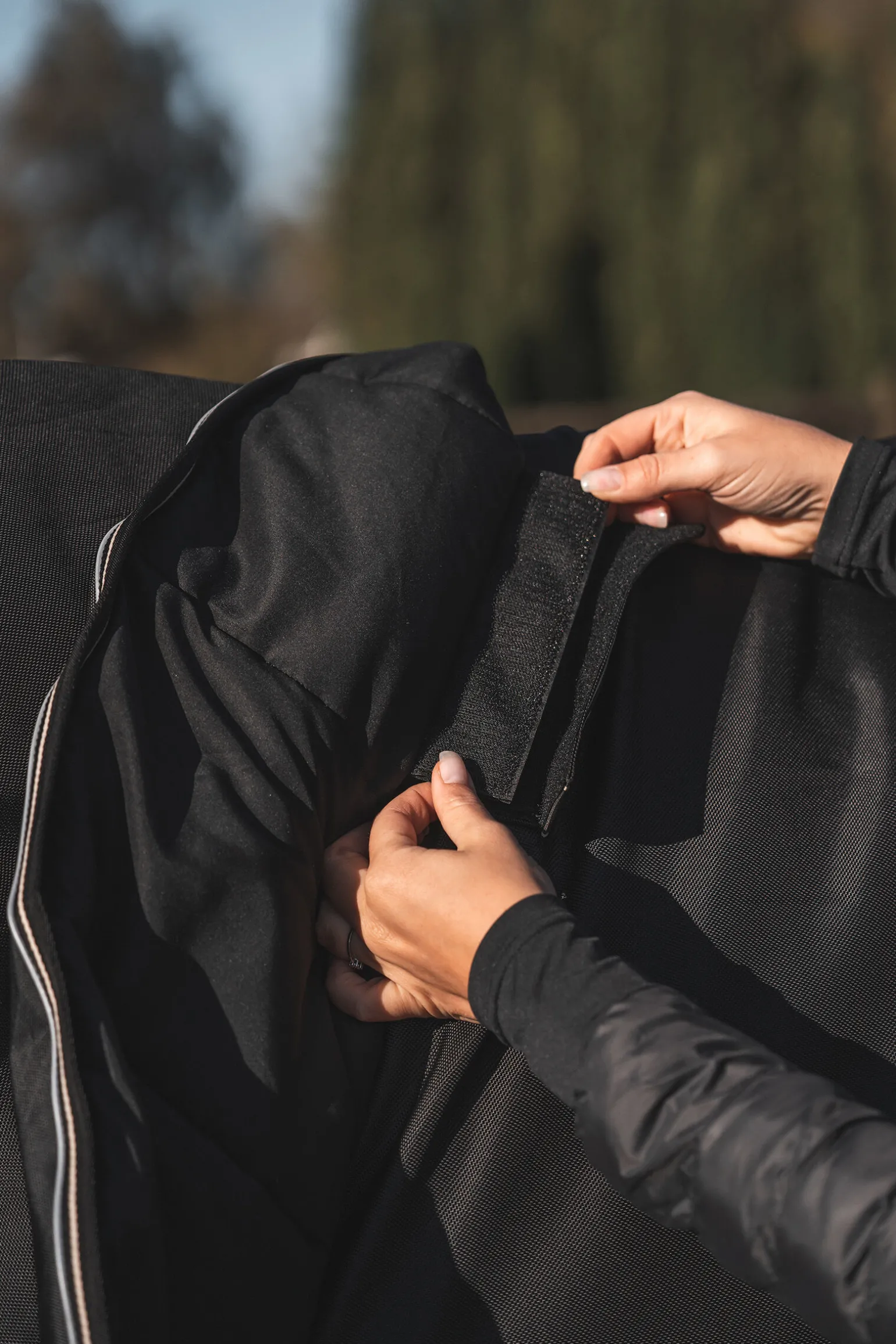 Back on Track Obsidian Turnout Rug, 0g