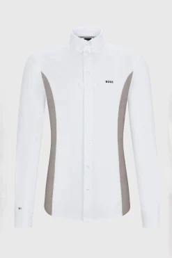 Boss Norman show-skjorte med sidepanel