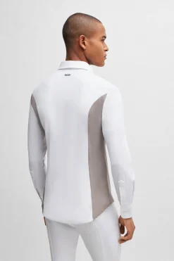 Boss Norman show-skjorte med sidepanel