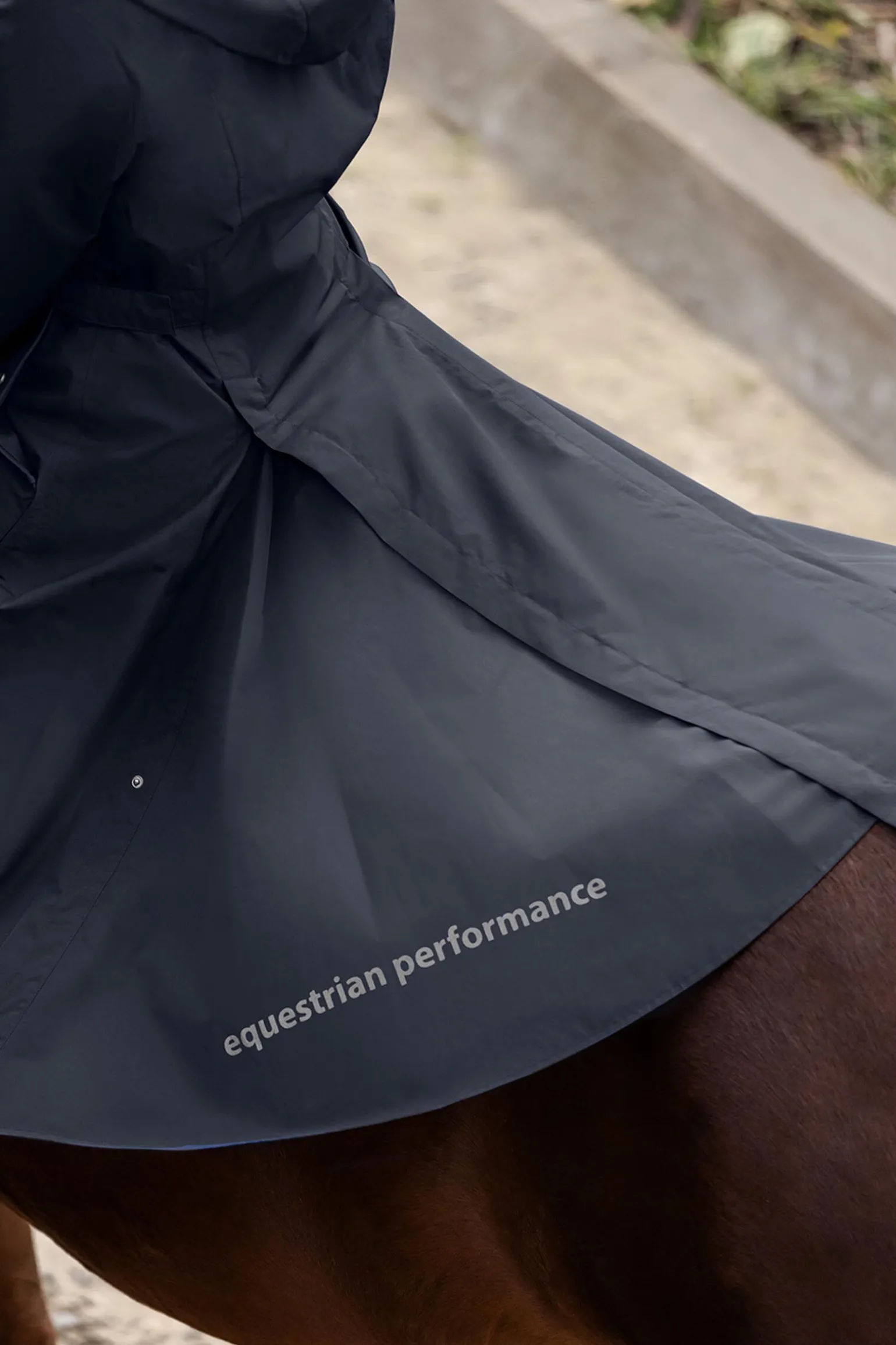 ELT Fehmarn Dame ride regnkåpe