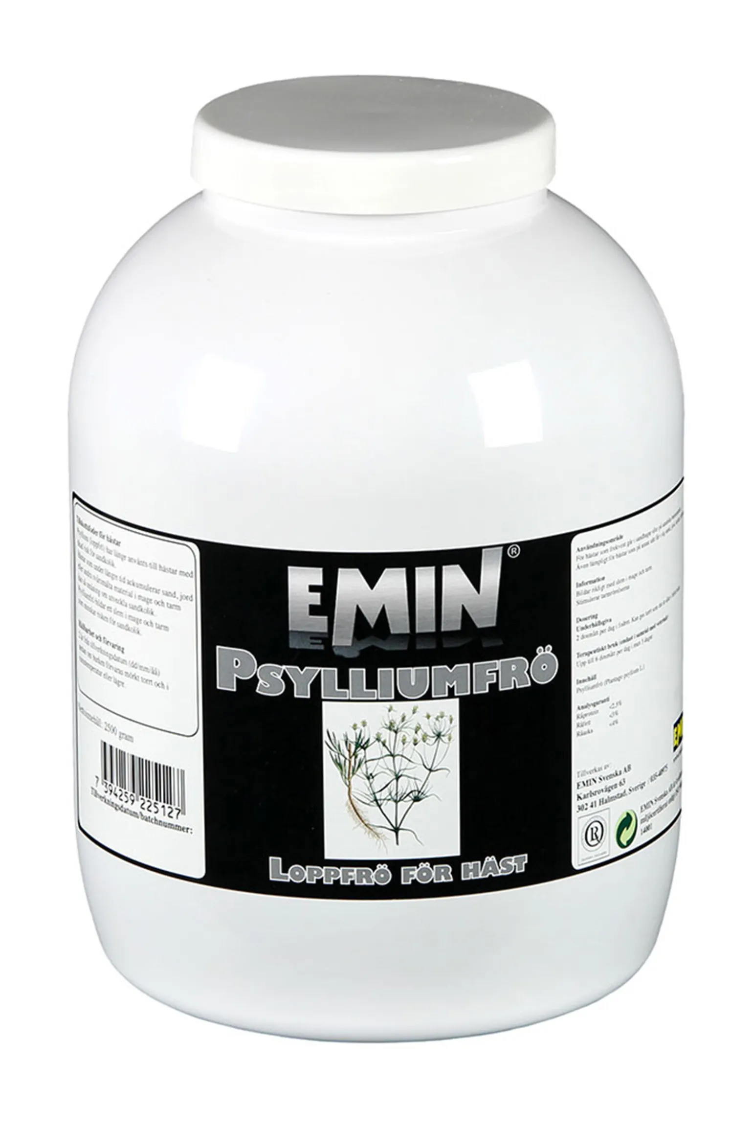 Emin psylliumfrø, 2500 gram