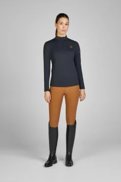 Eskadron Fanatics AW24 Langermet 1/2 glidelås skjorte