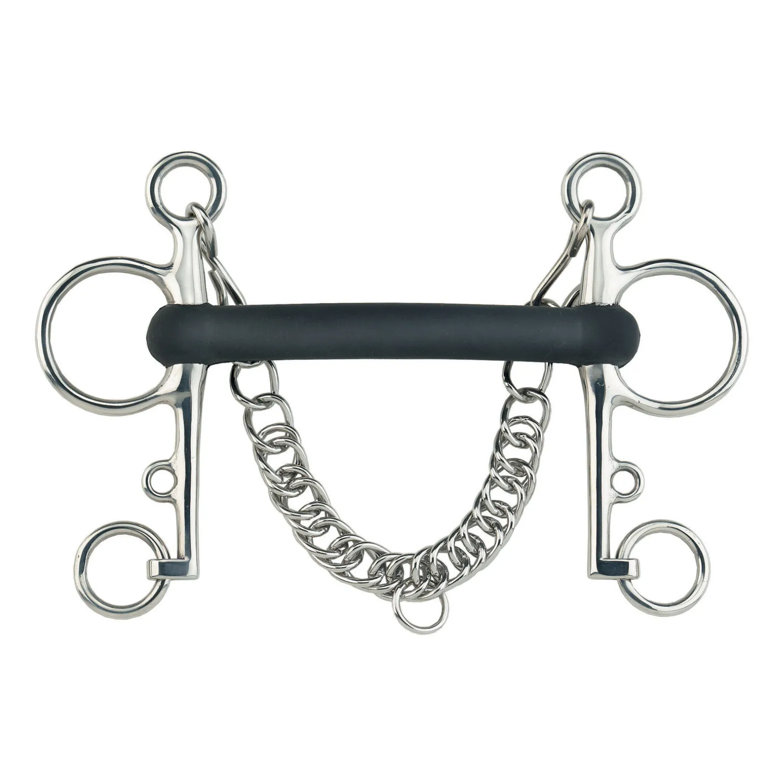 Gummipelhambitt, rustfritt stål