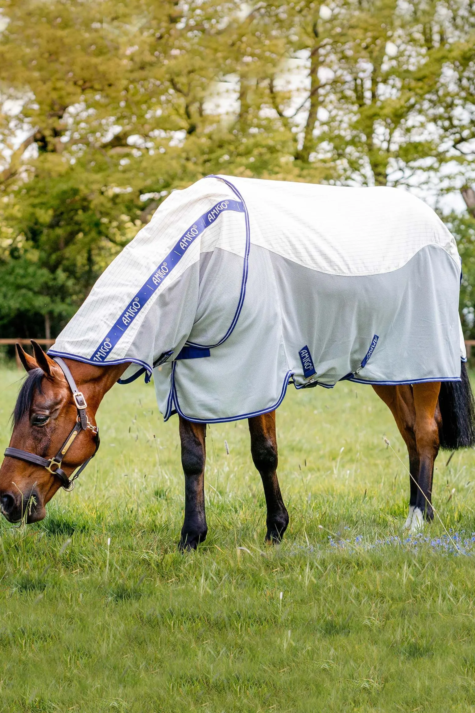 Horseware Amigo Airflow flueteppe med avtakbar nakkedel