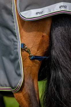 Horseware Amigo Bravo 12 Plus utedekken med avtakbar hals, 0g