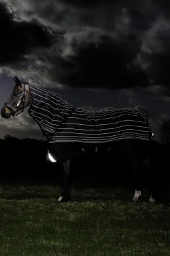 Horseware Amigo Bravo 12 Reflectech Plus utedekken med avtakbar hals, 250g