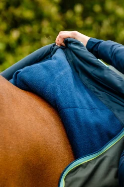 Horseware Amigo Hero Ripstop utedekken med fleecefôr, 50g