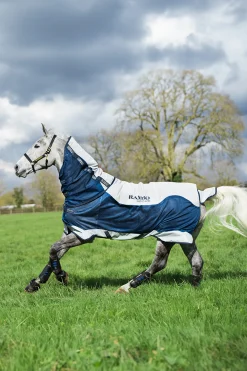 Horseware Rambo Summer Series utedekken med liner og avtakbar nakkedel, 100g