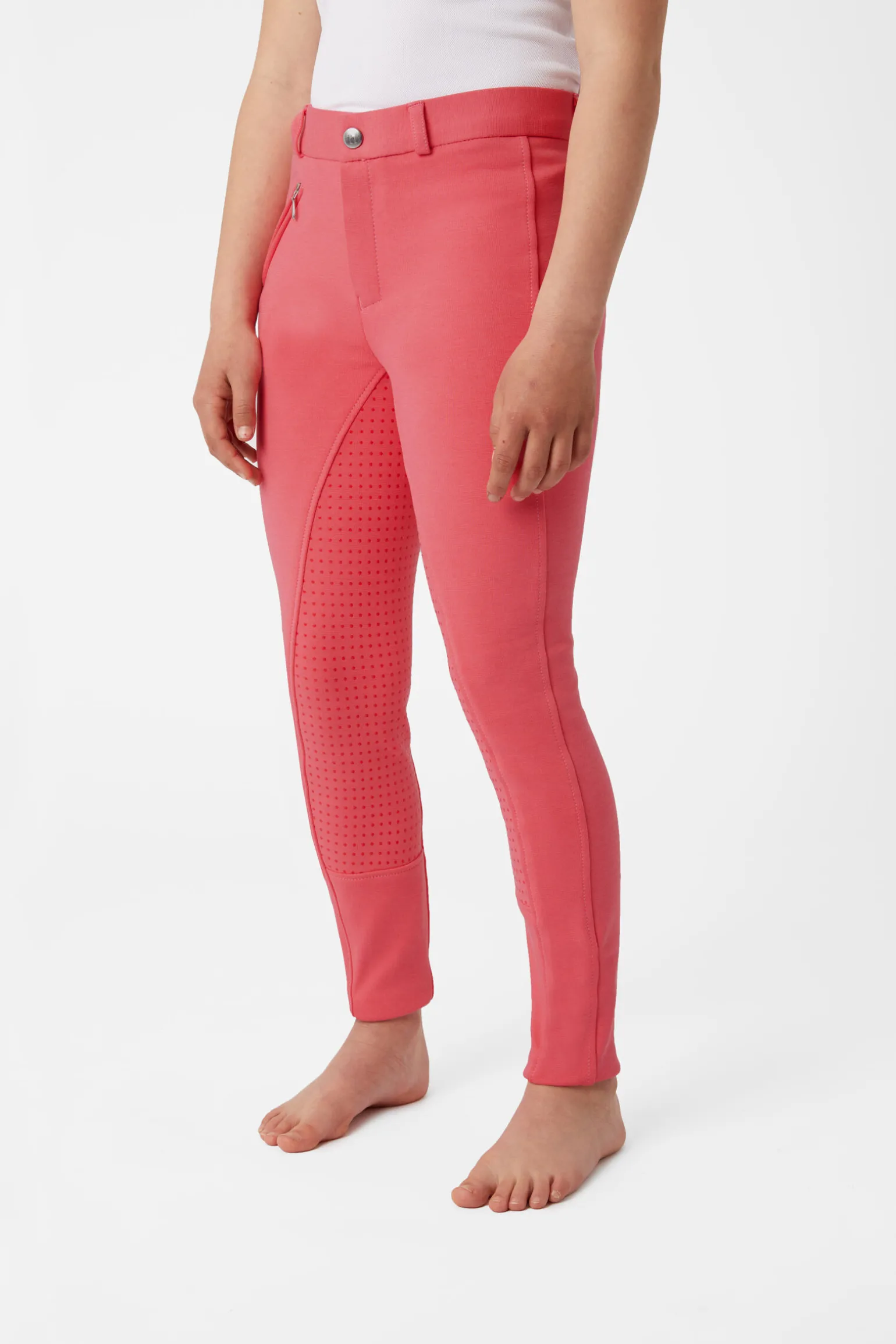 Horze Active helforsterket ridebukse med silikon, barn