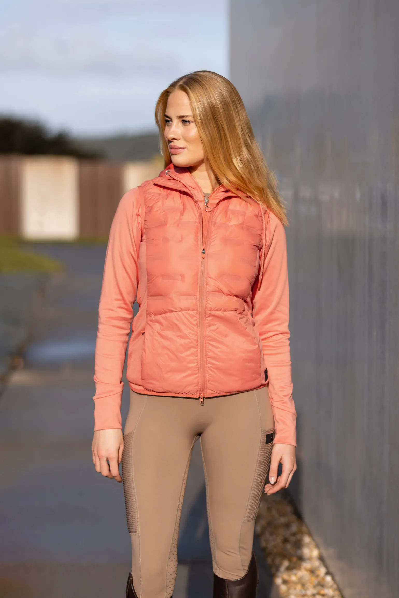 Horze Adela lettfôret, funksjonell ridevest til dame