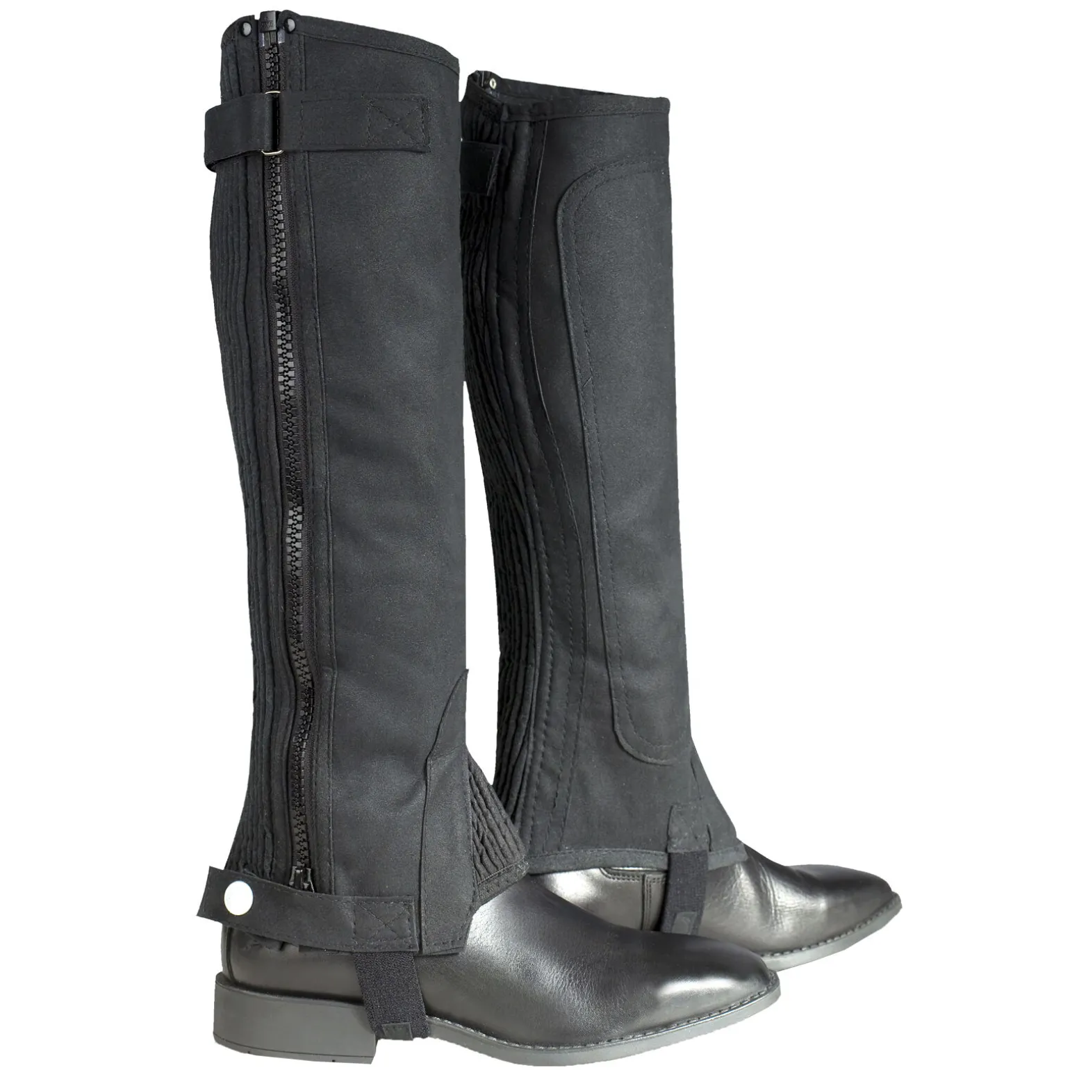 Horze Amara ribbede leggchaps, junior