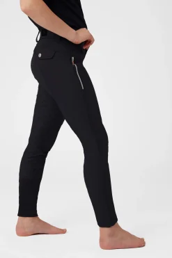 Horze Andrea helforsterkede ridebukser med høyt liv, barn