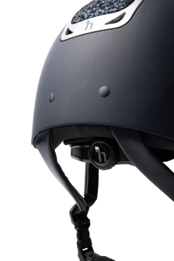 Horze Arix II ridehjelm med krystallornament