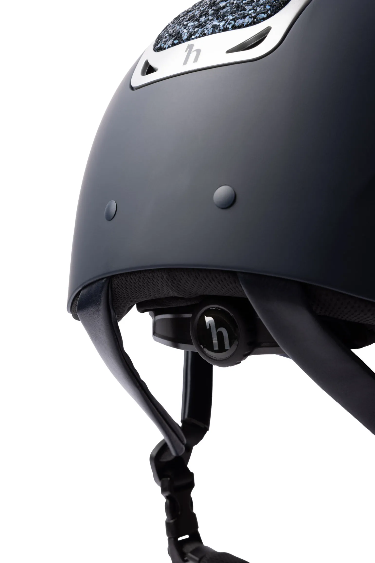 Horze Arix II ridehjelm med krystallornament