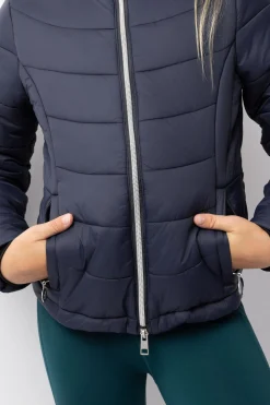 Horze Astrid vattert ridejakke for barn