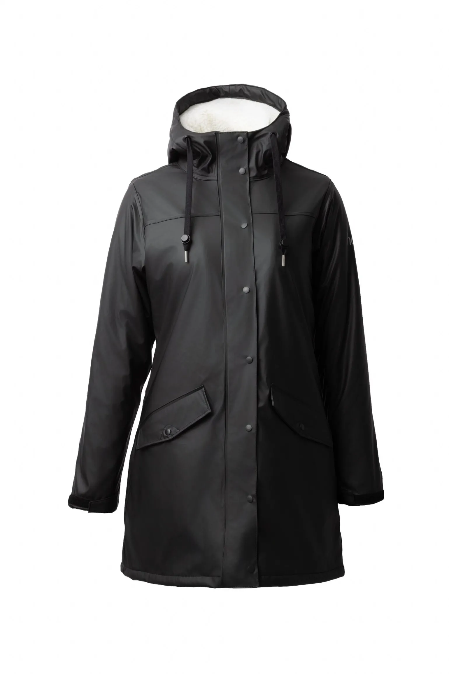 Horze Billie PU regnjakke med fleece, dame