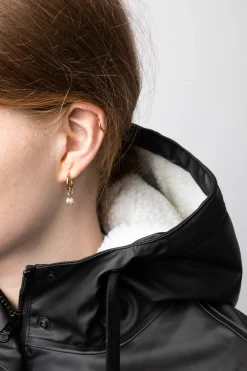 Horze Billie PU regnjakke med fleece, dame