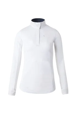 Horze Blaire langermet teknisk stevneskjorte til dame LSF 30+