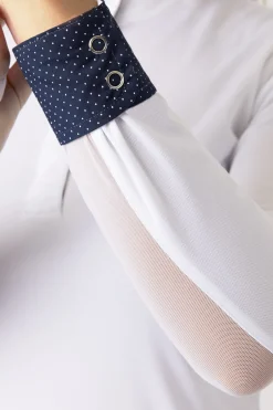 Horze Blaire langermet teknisk stevneskjorte til dame LSF 30+