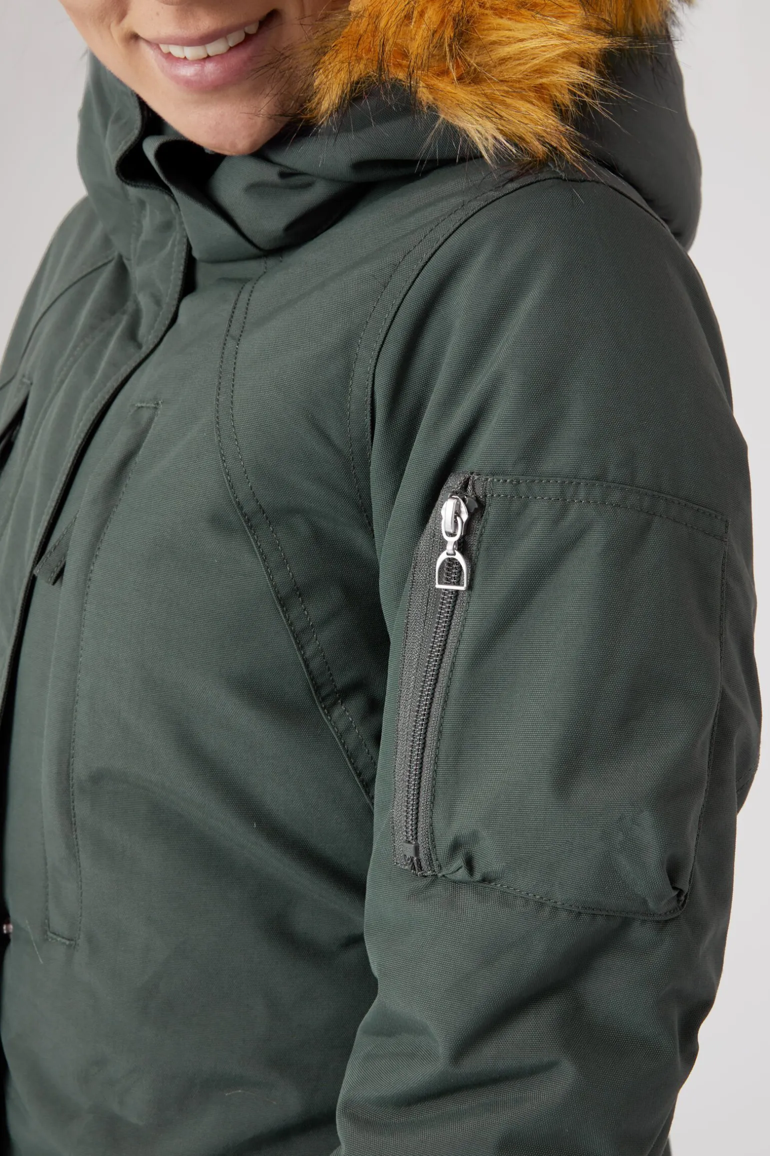 Horze Brooke lang parkasjakke, dame