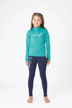 Horze Cosma funksjonell langermet genser til barn