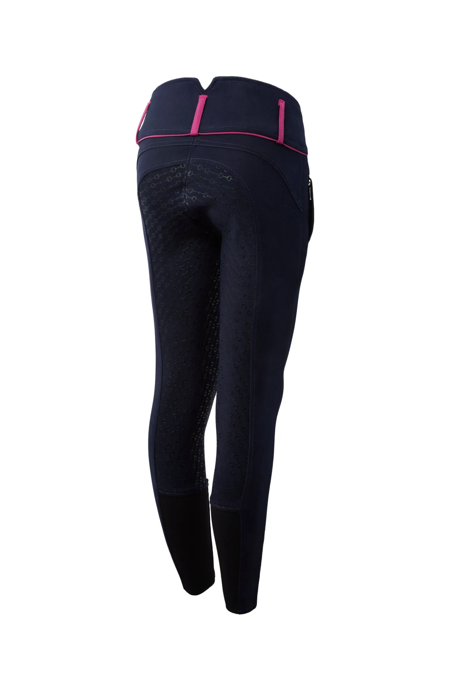 Horze Daniella helforsterkede ridebukser med silikon, barn