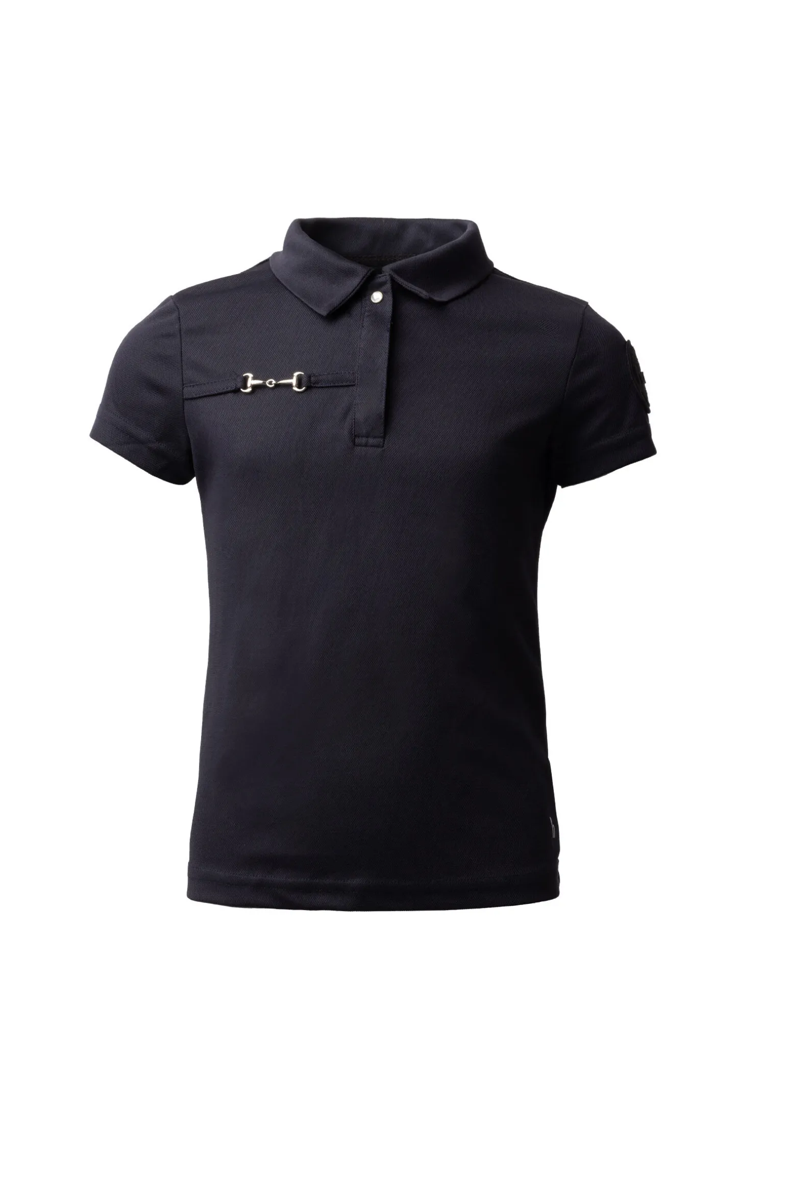 Horze Denise funksjonell kortermet poloskjorte, barn