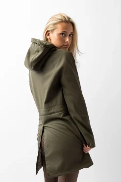 Horze Elise regnjakke med fôret innside