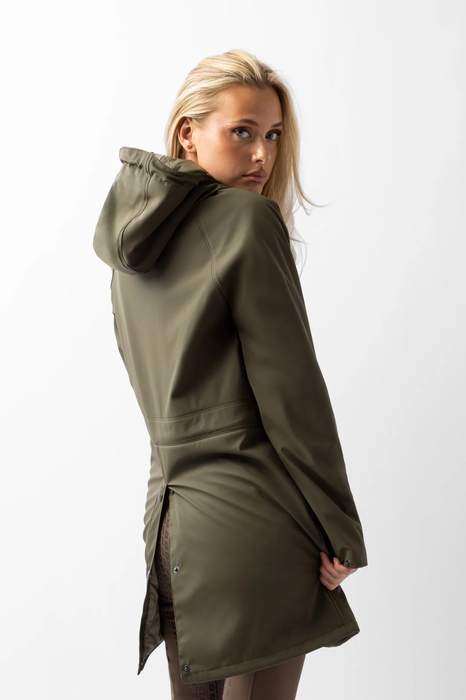 Horze Elise regnjakke med fôret innside