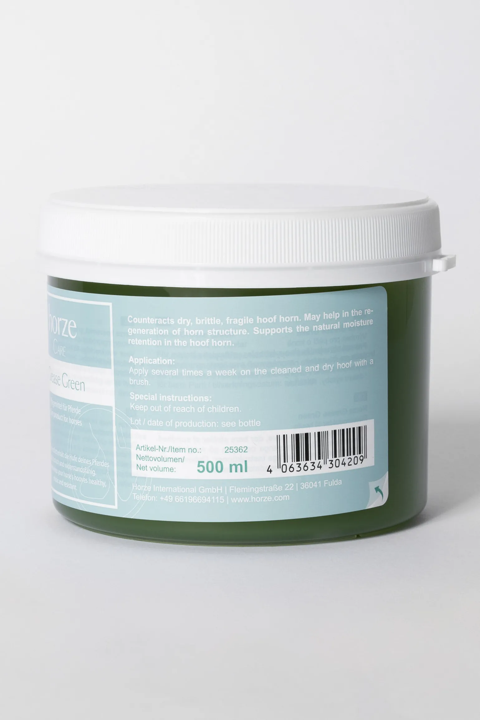 Horze Grease Green, 500 ml
