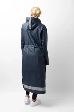 Horze Hazel lang regnjakke med splitt, dame