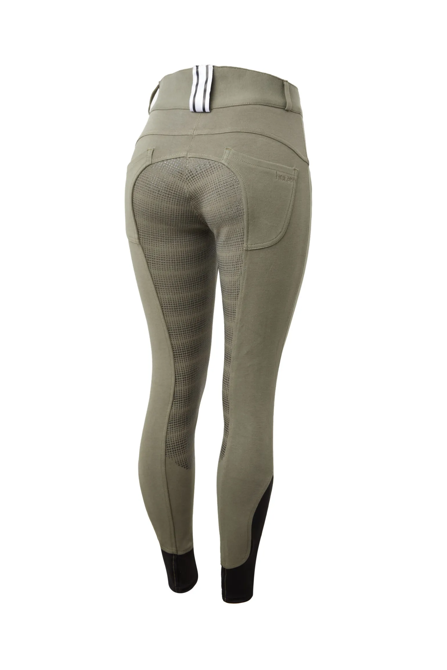 Horze helforsterkede ridebukser med beltehemper, dame